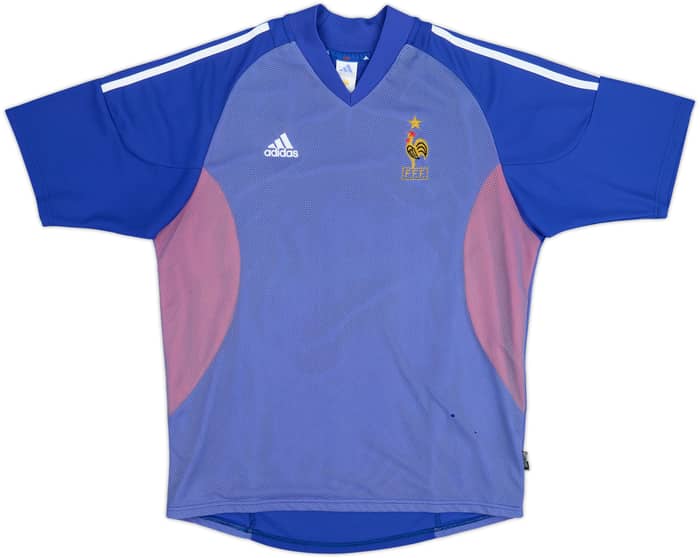 2002-04 Francia Camiseta Local - 4/10 - (XL)