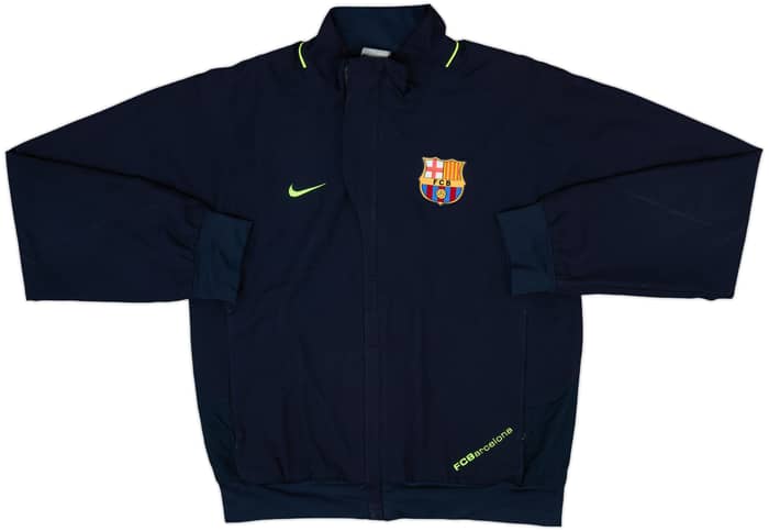 2007-08 Barcelona Nike Full Tracksuit - 7/10 - (S)