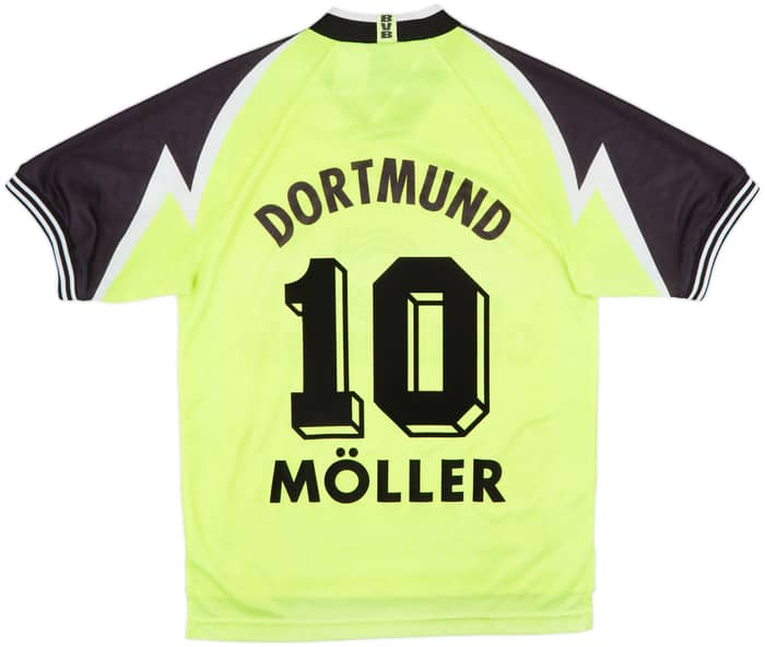 1995-96 Borussia Dortmund Home Shirt Moller #10 - 8/10 - (S)