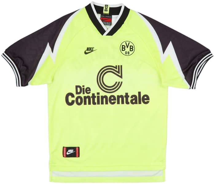 1995-96 Borussia Dortmund Home Shirt Moller #10 - 8/10 - (S)