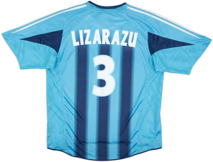 2004-05 Olympique Marseille Away Shirt Lizarazu #3 - 6/10 - (L)