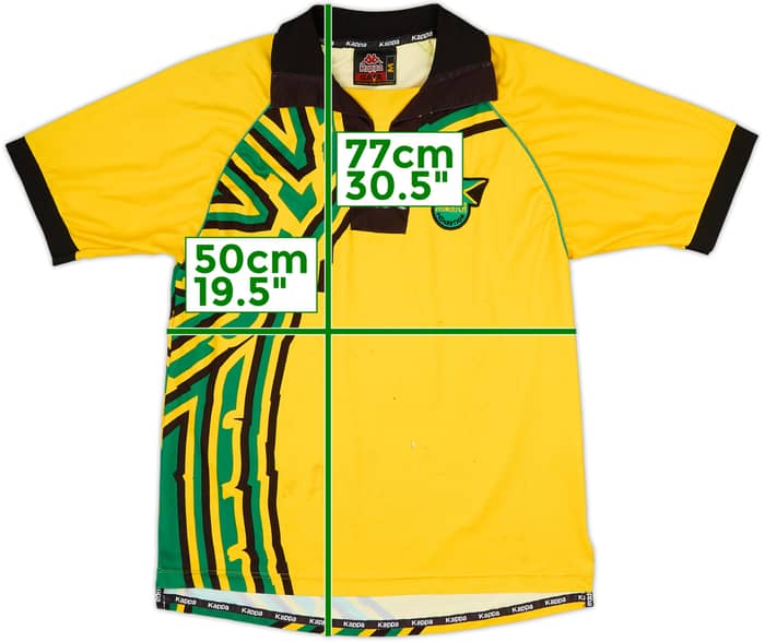 1998-00 Jamaica Home Shirt - 4/10 - (M)