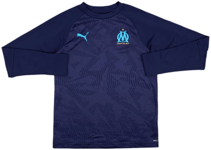 2018-19 Olympique Marseille Puma Tracksuit - 8/10 - (S)
