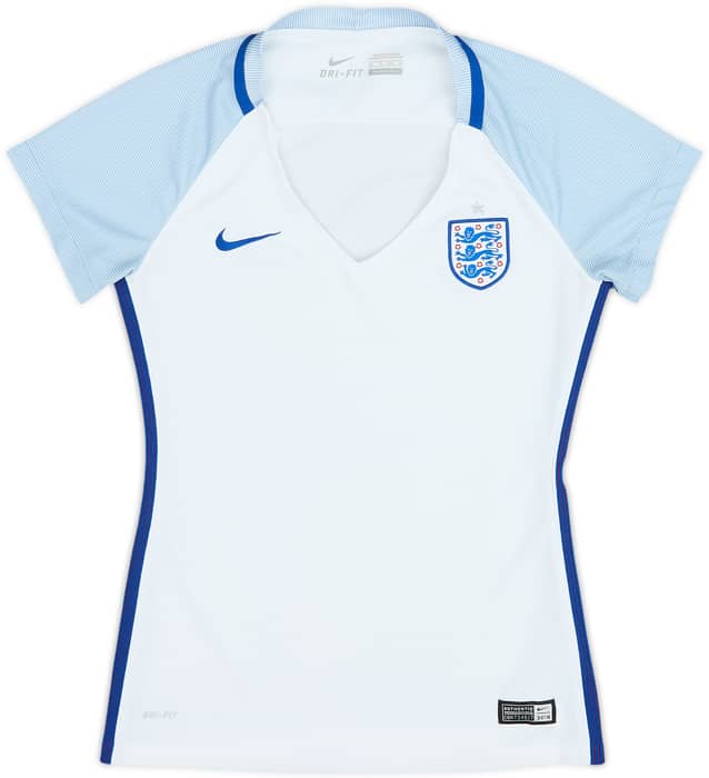 Camiseta de local de Inglaterra 2016-17 - 9/10 - (Mujeres XS)