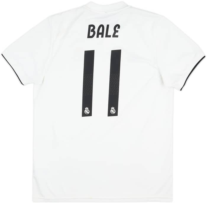 2018-19 Real Madrid Home Shirt Bale #11 - 6/10 - (L)
