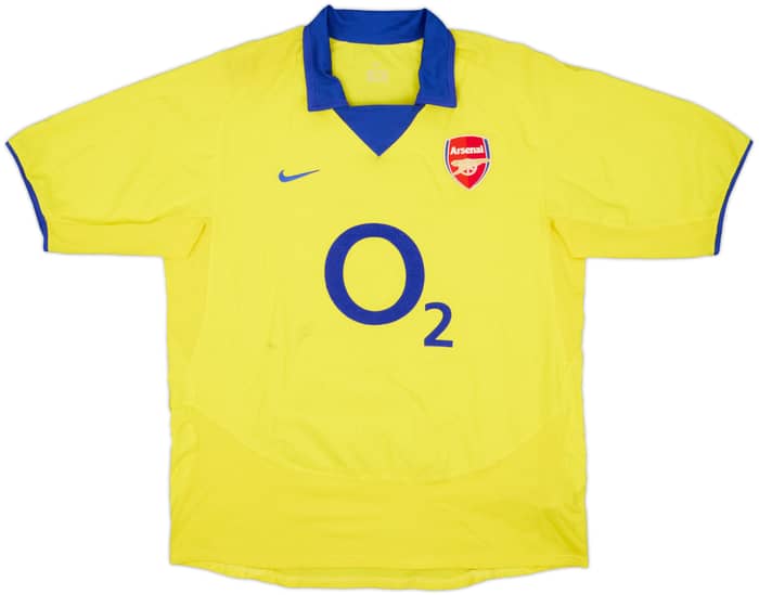 2003-05 Arsenal Away Shirt Pires #7 - 6/10 - (M)