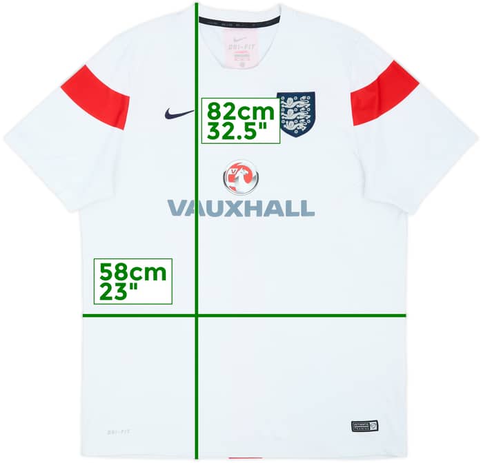 2014-15 England Nike Training Shirt - 6/10 - (XL)