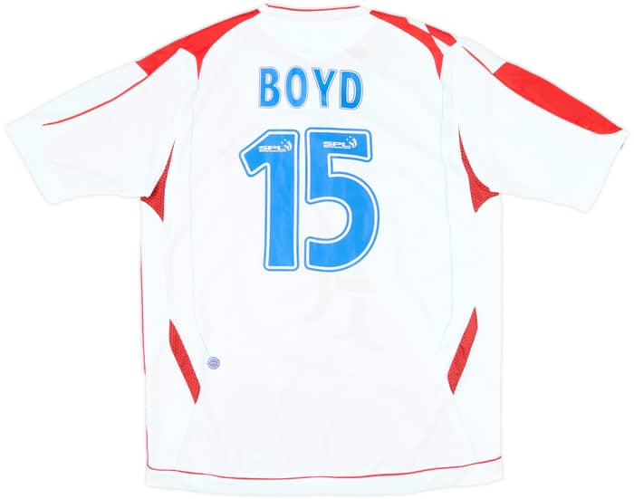 2006-07 Rangers Away Shirt Boyd #15 - 7/10 - (L)