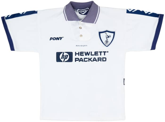 1995-97 Tottenham Home Full Kit - 6/10 - (M)