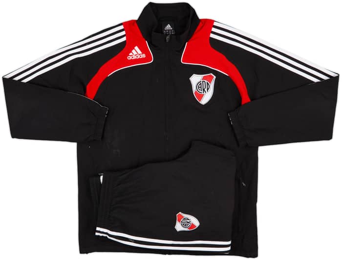 2008-09 River Plate adidas Tracksuit - 7/10 - (L)