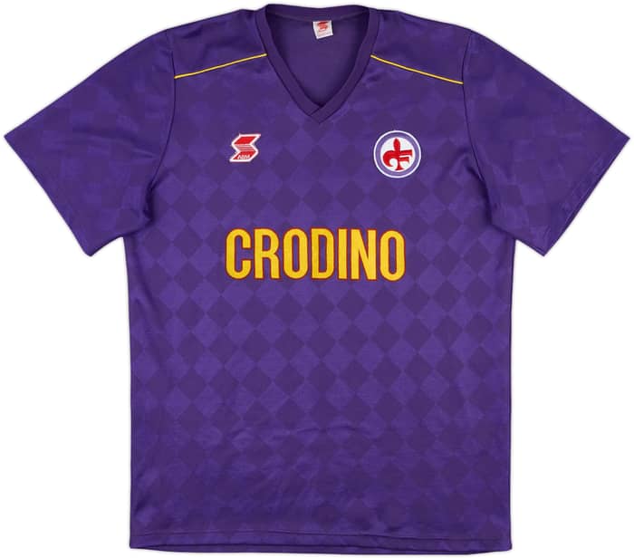 1988-89 Fiorentina Player Issue ABM Training Shirt #6 - 6/10 - (L)