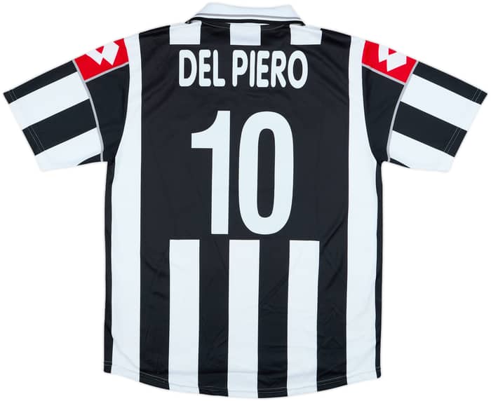 2000-01 Juventus Home Shirt Del Piero #10 - 7/10 - (L)