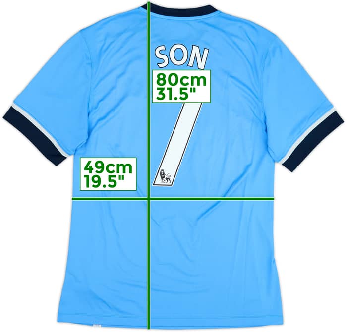 2015-16 Tottenham Away Shirt Son #7 - 10/10 - (L)