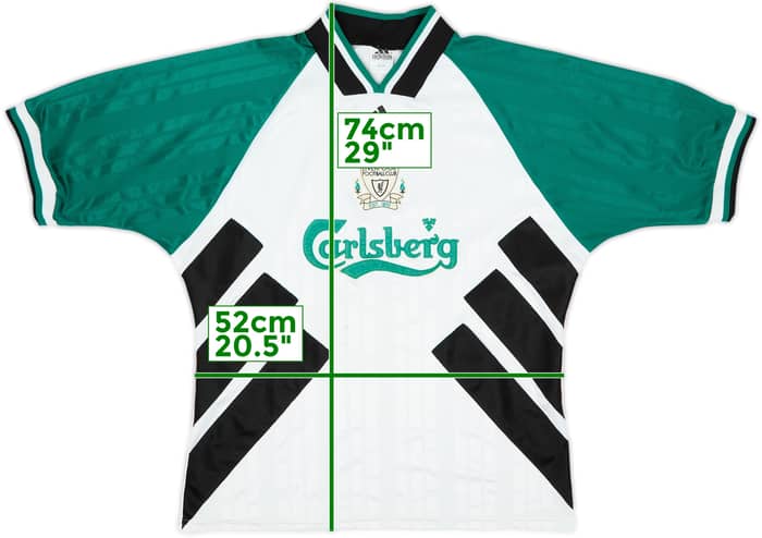 1993-95 Liverpool Away Shirt - 8/10 - (L)