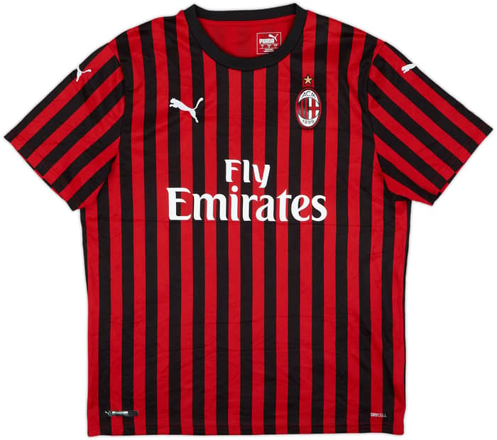2019-20 AC Milan Home Shirt Ibrahinovic #21 - 8/10 - (L)