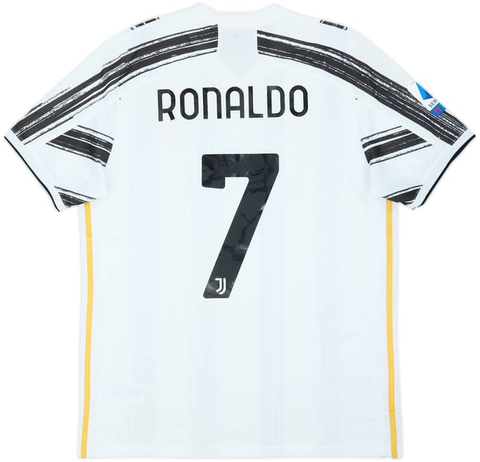 2020-21 Juventus Home Shirt Ronaldo #7 - 5/10 - (L)