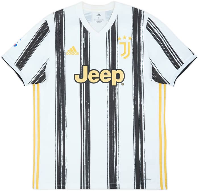 2020-21 Juventus Home Shirt Ronaldo #7 - 5/10 - (L)