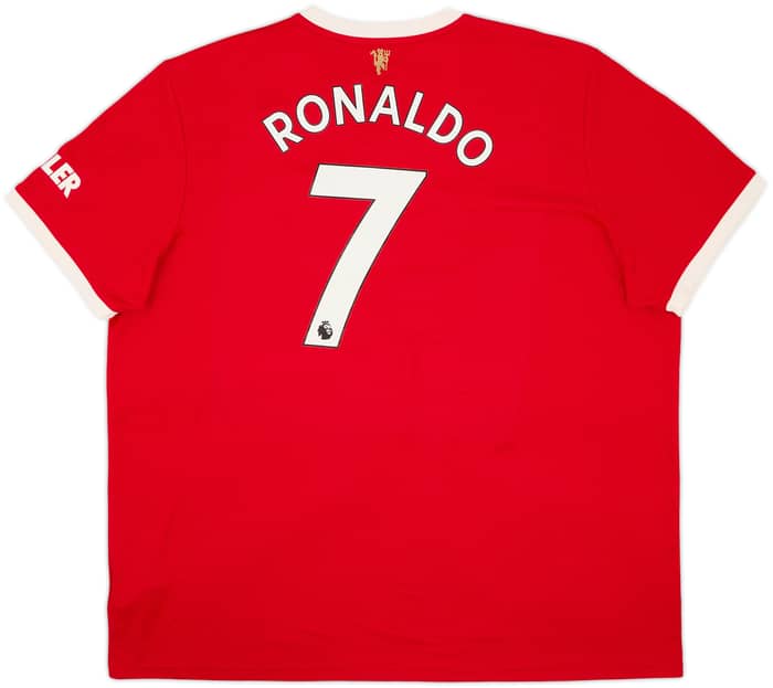 2021-22 Manchester United Home Shirt Ronaldo #7 - 9/10 - (3XL)
