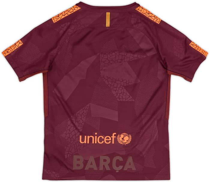 Camiseta de la tercera equipación del Barcelona 2017-18 - 10/10 - (Niños S)