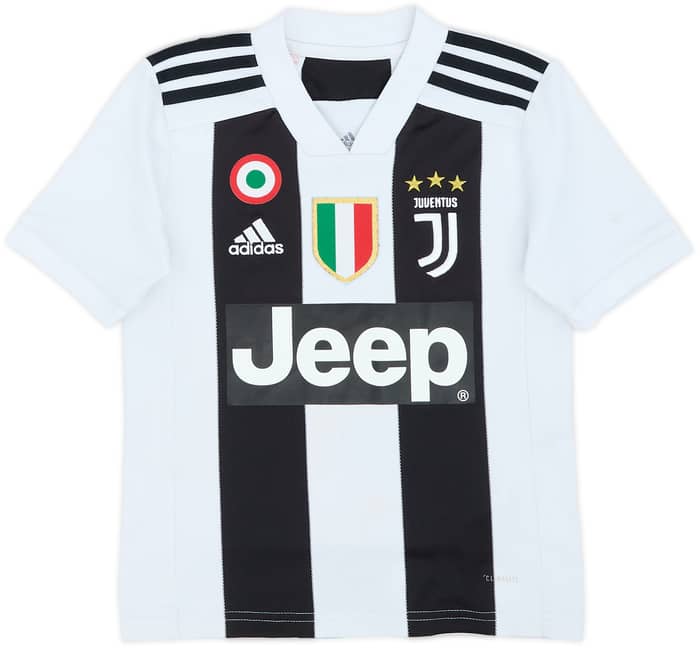 2018-19 Juventus Home Shirt Ronaldo #7 - 5/10 - (7-8 Years)