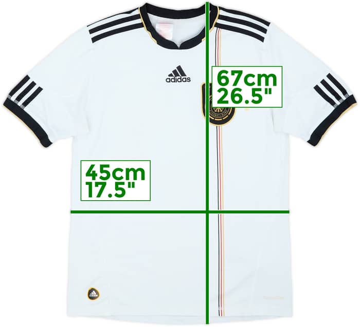 2010-11 Germany Home Shirt - 5/10 - (13-14 Years)