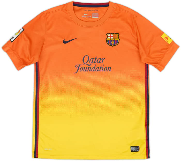 2012-13 Barcelona Away Shirt - 9/10 - (14-15 Years)