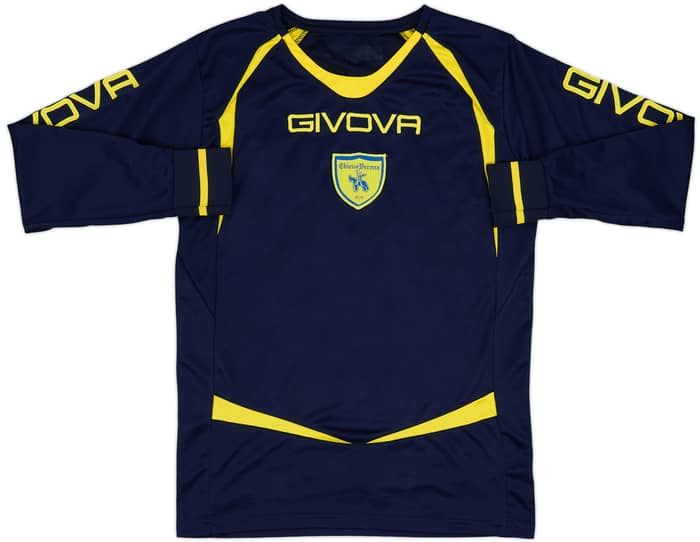 2009-10 Chievo Verona Givova Training L/S Shirt - 8/10 - (S)