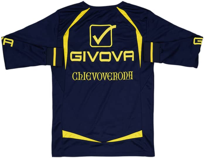 2009-10 Chievo Verona Givova Training L/S Shirt - 8/10 - (S)