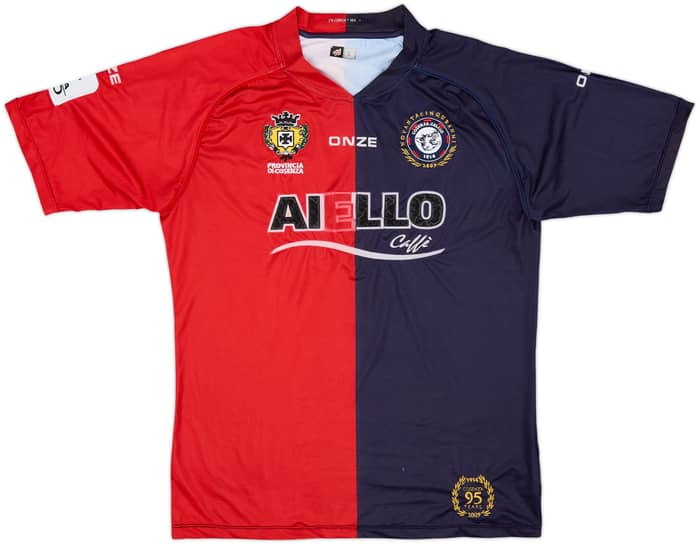 2009-10 Cosenza Youth Match Issue Home Shirt #9