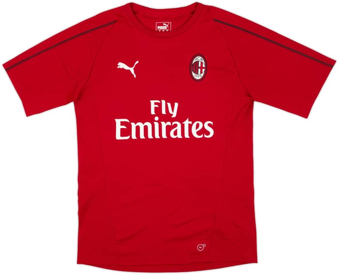 2018-19 AC Milan Puma Training Shirt Ibrahimovic #21 - 9/10 - (M)