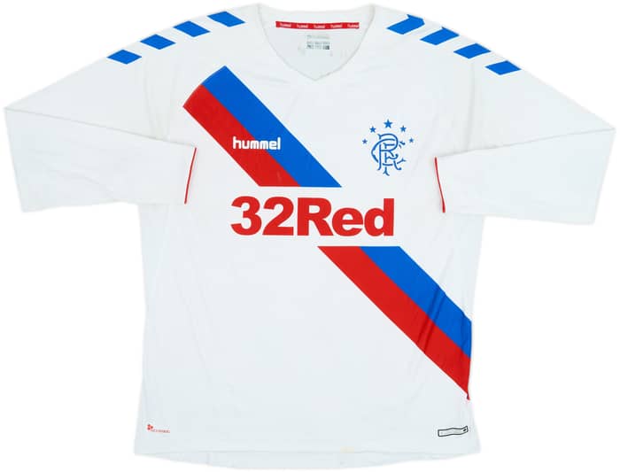 2018-19 Rangers Away L/S Shirt Tavernier #2 - 6/10 - (L)