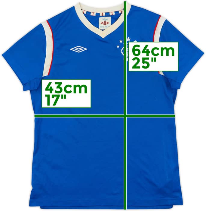 2011-12 Rangers Home Shirt - 5/10 - (13-14 Years)
