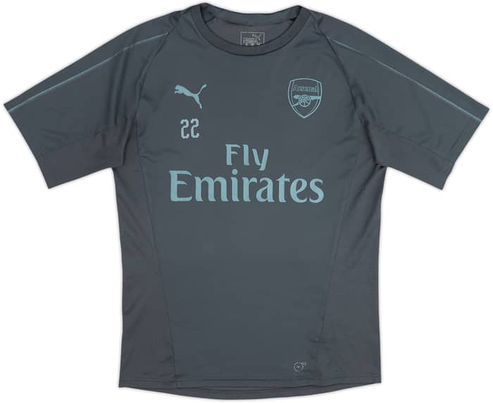 2017-18 Arsenal Player Issue Puma Training Shirt #22 - 6/10 - (M)