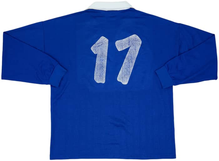 1990s Umbro Template L/S Shirt #17 - 6/10 - (XL)
