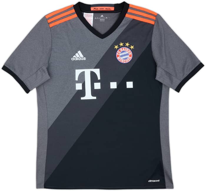 2016-17 Bayern Munich Away Shirt Lewandowski #9 - 8/10 - (15-16 Years)