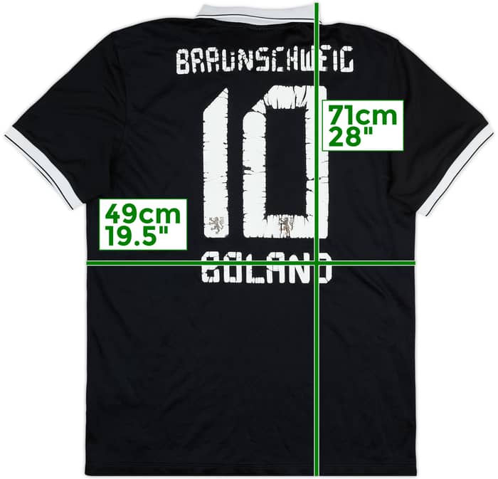 2014-15 Eintracht Braunschweig Third Shirt Boland #10 - 4/10 - (L)