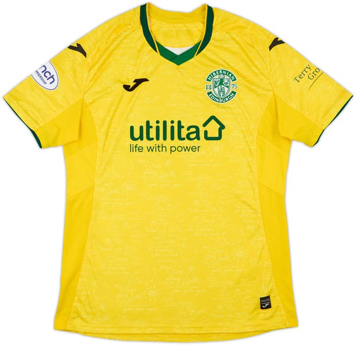 2021-22 Hibernian Third Shirt Wilson #7 - 8/10 - (L)
