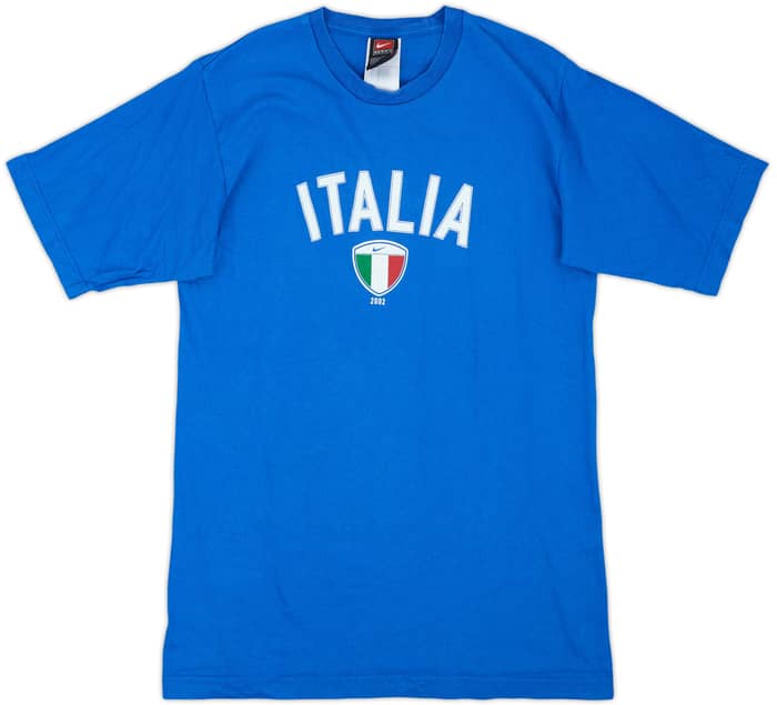2002-03 Italy Nike Graphic Tee Totti #10 - 6/10 - (S)