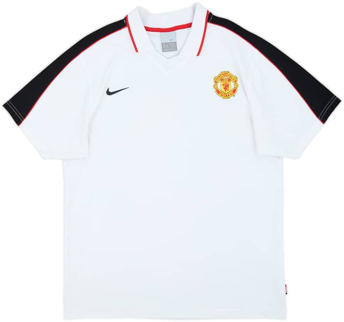 2004-05 Manchester United Nike Polo Shirt - 7/10 - (S)