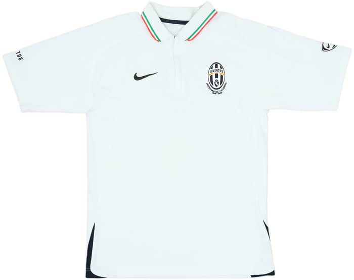 2005-06 Juventus Nike 1/4 Zip Polo Shirt - 8/10 - (S)