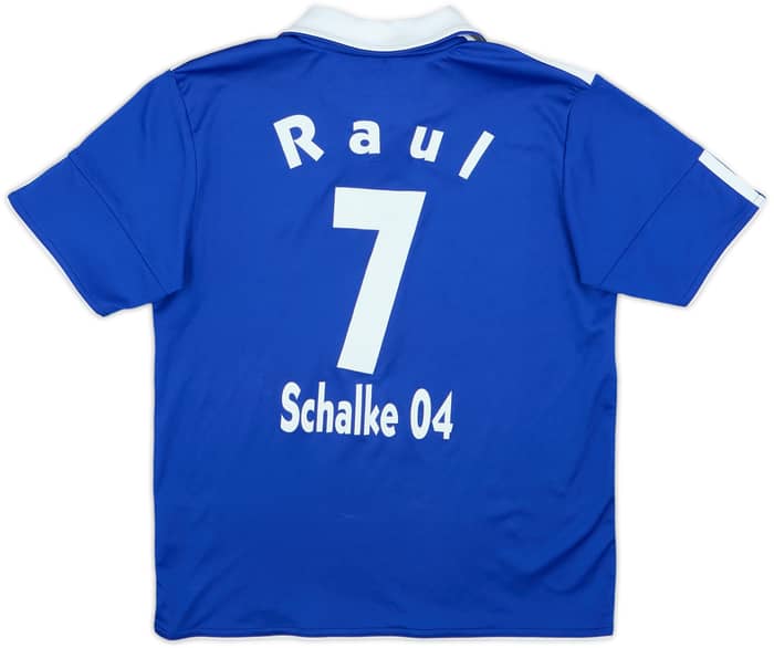 2010-12 Schalke Home Shirt Raul #7 - 6/10 - (9-10 Years)
