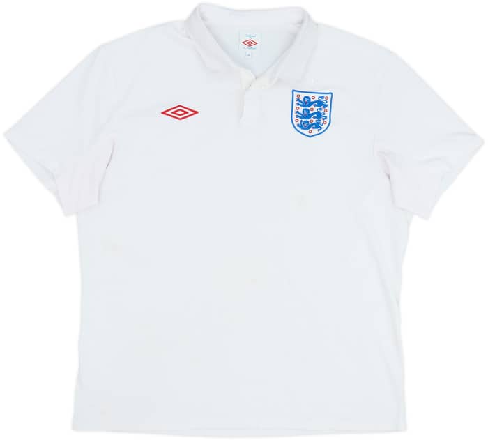 2009-10 England Home Shirt - 5/10 - (XL)