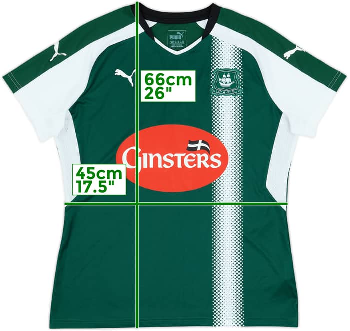 2017-18 Plymouth Home Shirt - 10/10 - (Women's M)