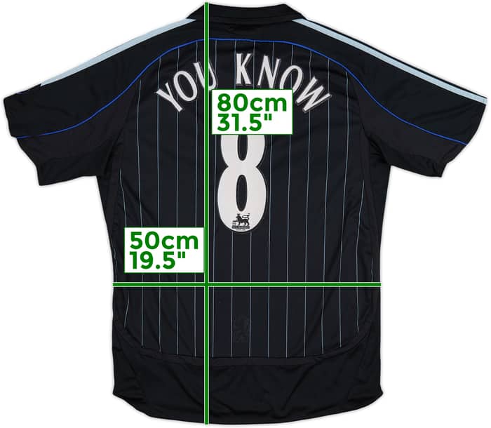 2006-07 Chelsea Third Shirt You Know #8 - 8/10 - (M)