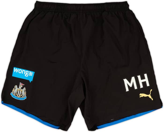 Shorts de entrenamiento edición para el personal del Newcastle United 2016-17 'MH' - 10/10 - (L)