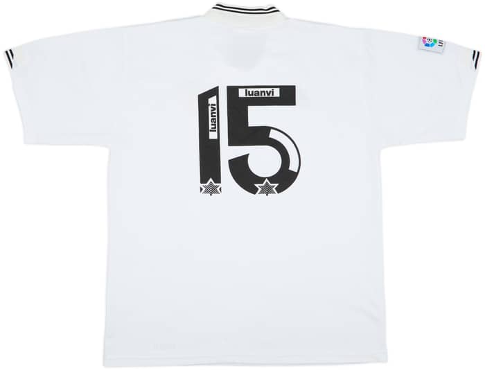 1995-96 Valencia Youth Match Issue Home Shirt #15