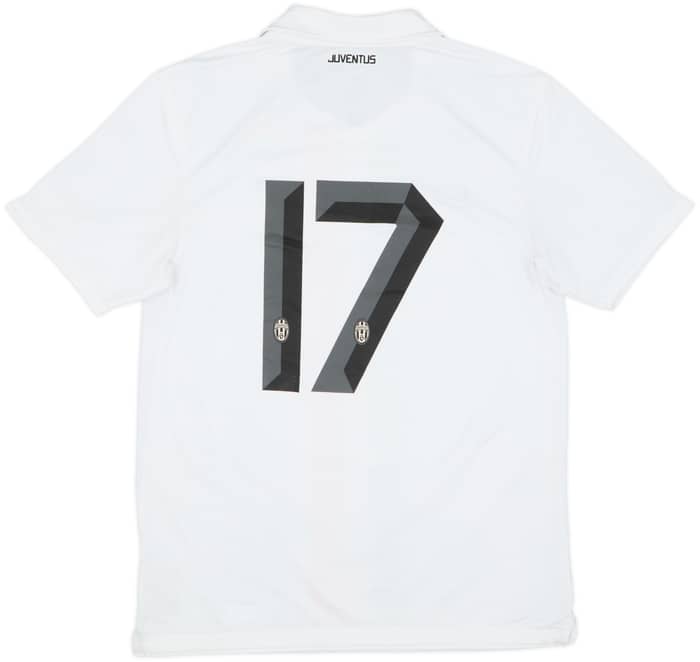 2010-12 Juventus Youth Match Issue Away Shirt #17