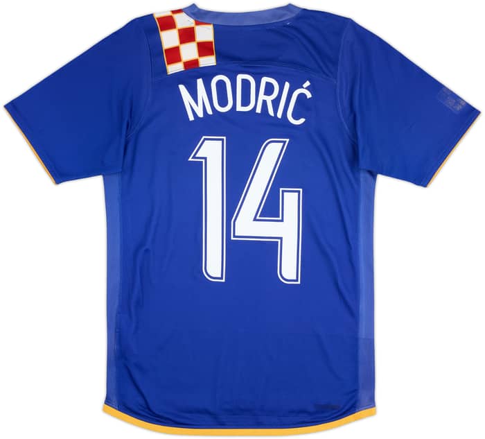 2006-08 Croatia Away Shirt Modric #14 - 6/10 - (M)