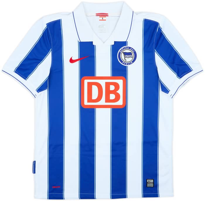 2009-10 Hertha Berlin Home Shirt - 8/10 - (M)