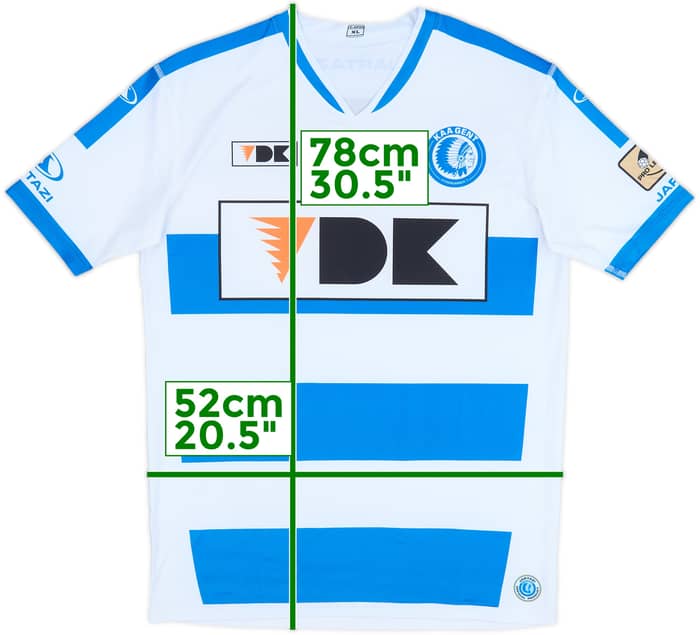 2015-16 KAA Gent Home Shirt - 9/10 - (XL)